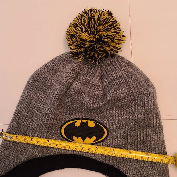 DC comics ear flap hat size 14+boys - Picture 2 of 5